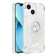 thumbnail image 2 of Funda para iPhone 15 con Brillo Líquido Flotante, Purpurina, Parachoques y Anillo Giratorio Soporte, 2 of 5