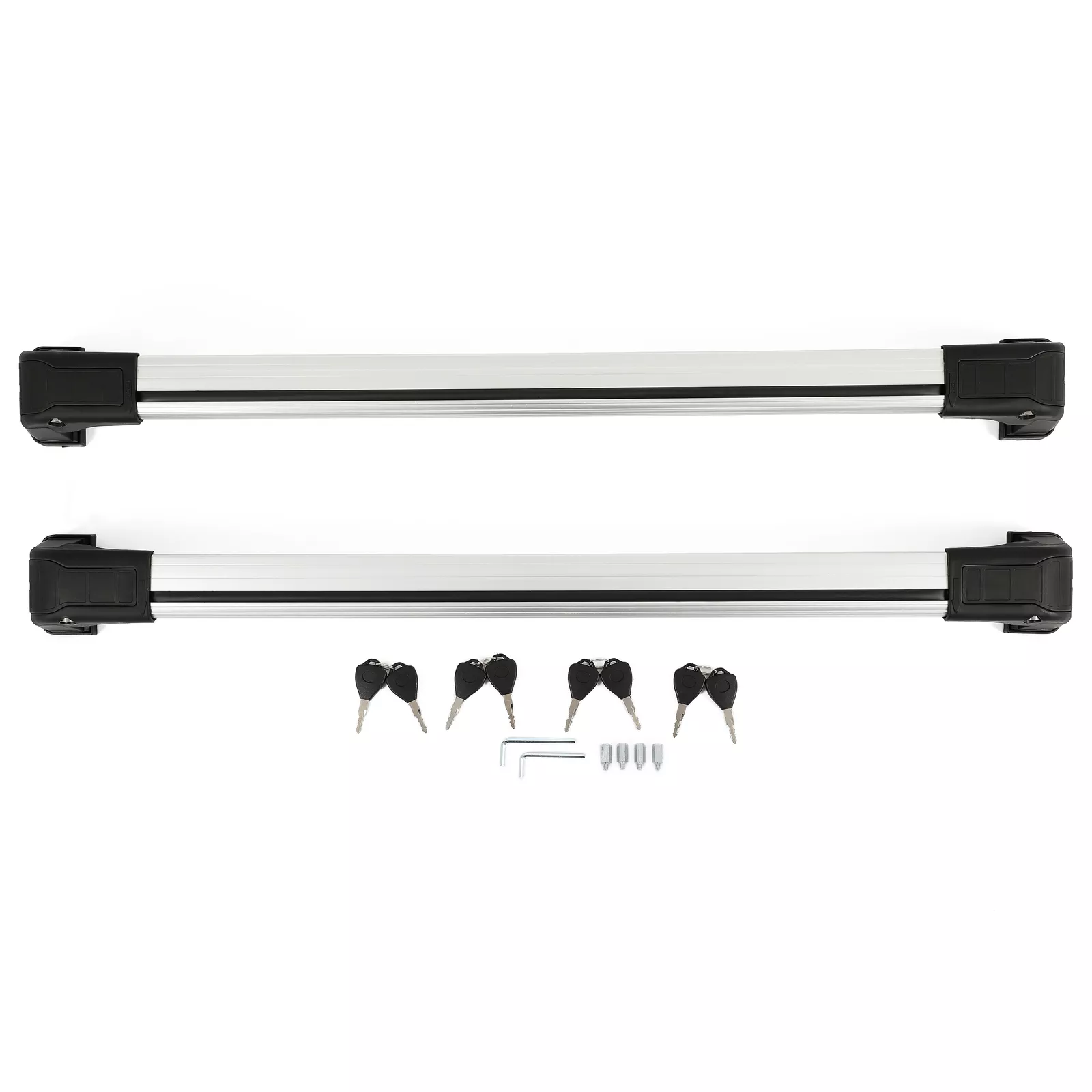 Kojem Cross Bars Lockable for 2006-2017 Mazda 5 Roof Rack Cross Rail Aluminum