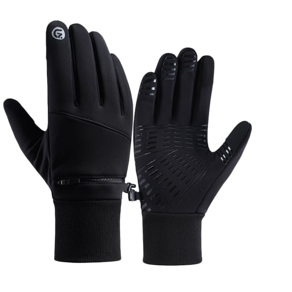 KyCheLot Men and Women Winter Gloves Windproof Waterproof Full Finger Cycling Gloves Casual Skiing Warm Gloves