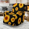 thumbnail image 3 of Housse de Fauteuil Inclinable Motif Tournesol SF09, 3 of 4