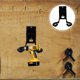 thumbnail image 4 of Organizador de herramientas para garaje, gancho para colgar herramientas, versátil soporte para herramientas eléctricas de pared., 4 of 7