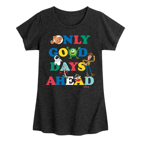 Disney - Only Good Days Ahead - Toddler & Youth Girls Short Sleeve Graphic T-Shirt