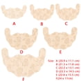 thumbnail image 3 of Women's Disposable Lace Chest Stickers - Self-Adhesive U-Shaped Bra, Satin Material, All Occasions, Multi-Size, 3 of 5