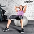 thumbnail image 4 of Pelota Pilates Xtreme Life Gym Profesional 75cm plateado Hasta 300 Kilos, 4 of 7