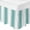 White, variant on Khaki White Ombre Bed Skirt Queen Size 16 Inch Drop, Adjustable & Elastic Wrap Around Bed Skirts Pleated Dust Ruffles For Twin Full Queen Cal King Base Beds, Modern Abstract Art Farmhouse Gradient