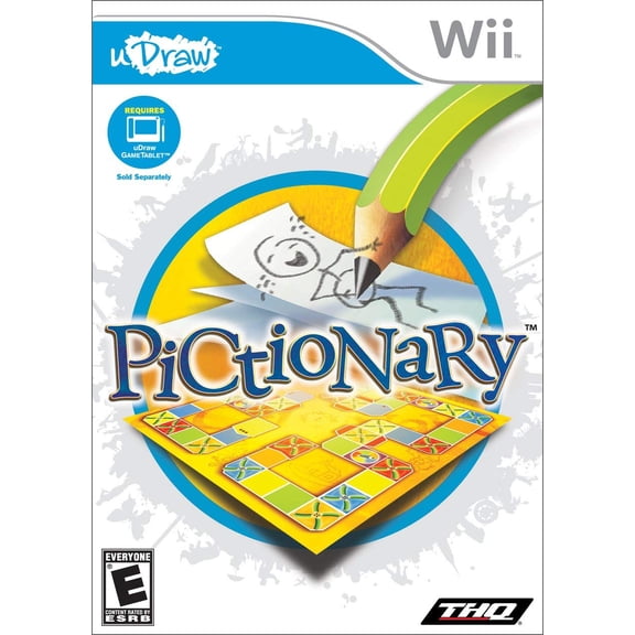 Restored Pictionary - Udraw - Nintendo Wii (Refurbished)