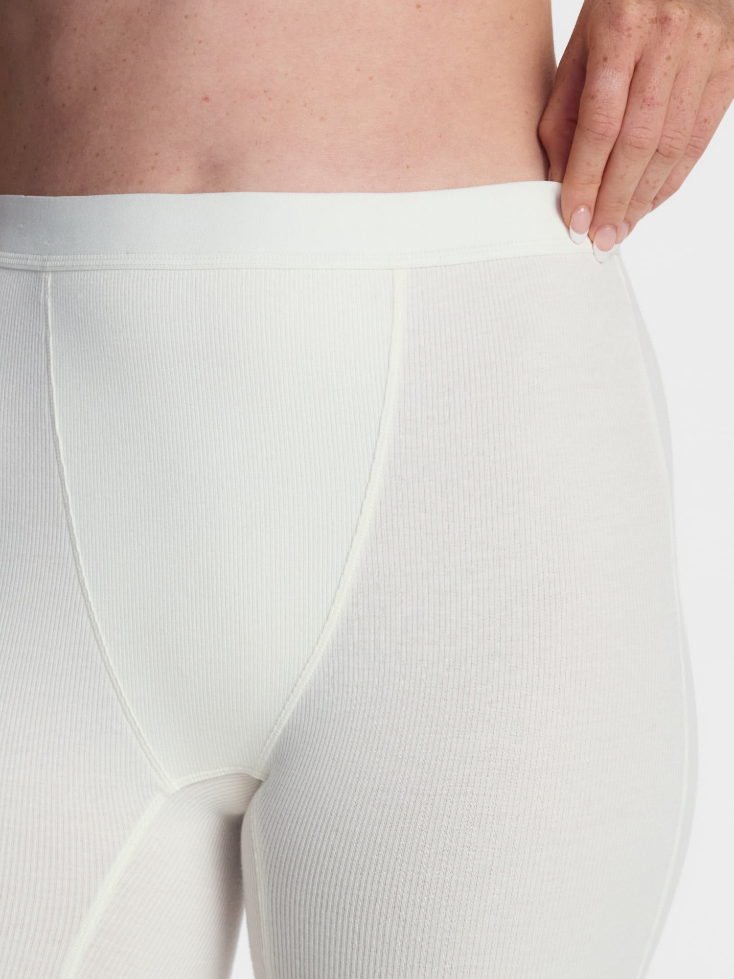 No Boundaries Cotton Stretch Ribbed Boxer Short Panties, Women's XS-XXXL