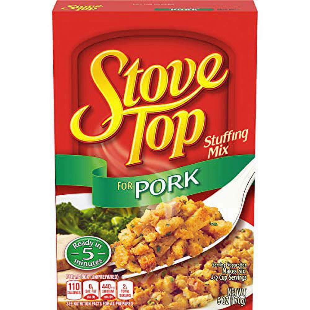 Kraft Stove Top Pork Stuffing Mix (Pack of 6)