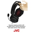 thumbnail image 3 of JVC Ultralight Gaming Headset for Superior Comfort, 40mm Driver Unit, Detachable Microphone and Cable, Clear Microphone Performance, 199g Ligthweight Design - GG01B (Black), 3 of 6
