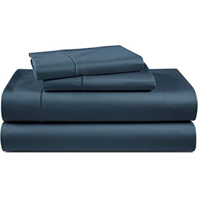 Luxury 100 Egyptian Cotton Bed Sheets 1000 Thread Count 4Piece Dark