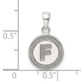 thumbnail image 2 of Collier Monogramme en Argent Sterling 925 avec Initiale et Charme, 2 of 6