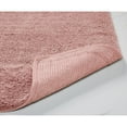 thumbnail image 3 of Better Trends 20" x 20" U-Shape Toilet Rug 100% Cotton Non Slip Tufted Contour Bath Mat, Water Absorbent Bathroom Rug (Pink) Granada Collection, 3 of 4