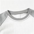 thumbnail image 6 of Vividxx Boys Sweatshirts Boys Color Block Long Sleeve Crewneck Sweatshirt Casual Pullover Top Soft Blend Kids Activewear For Fall Winter Loose Fit 8-9 Years, 6 of 8