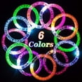 thumbnail image 2 of YOPTOP Lot de 24 Bracelets Lumineux LED pour Fête du Nouvel An, 2 of 5