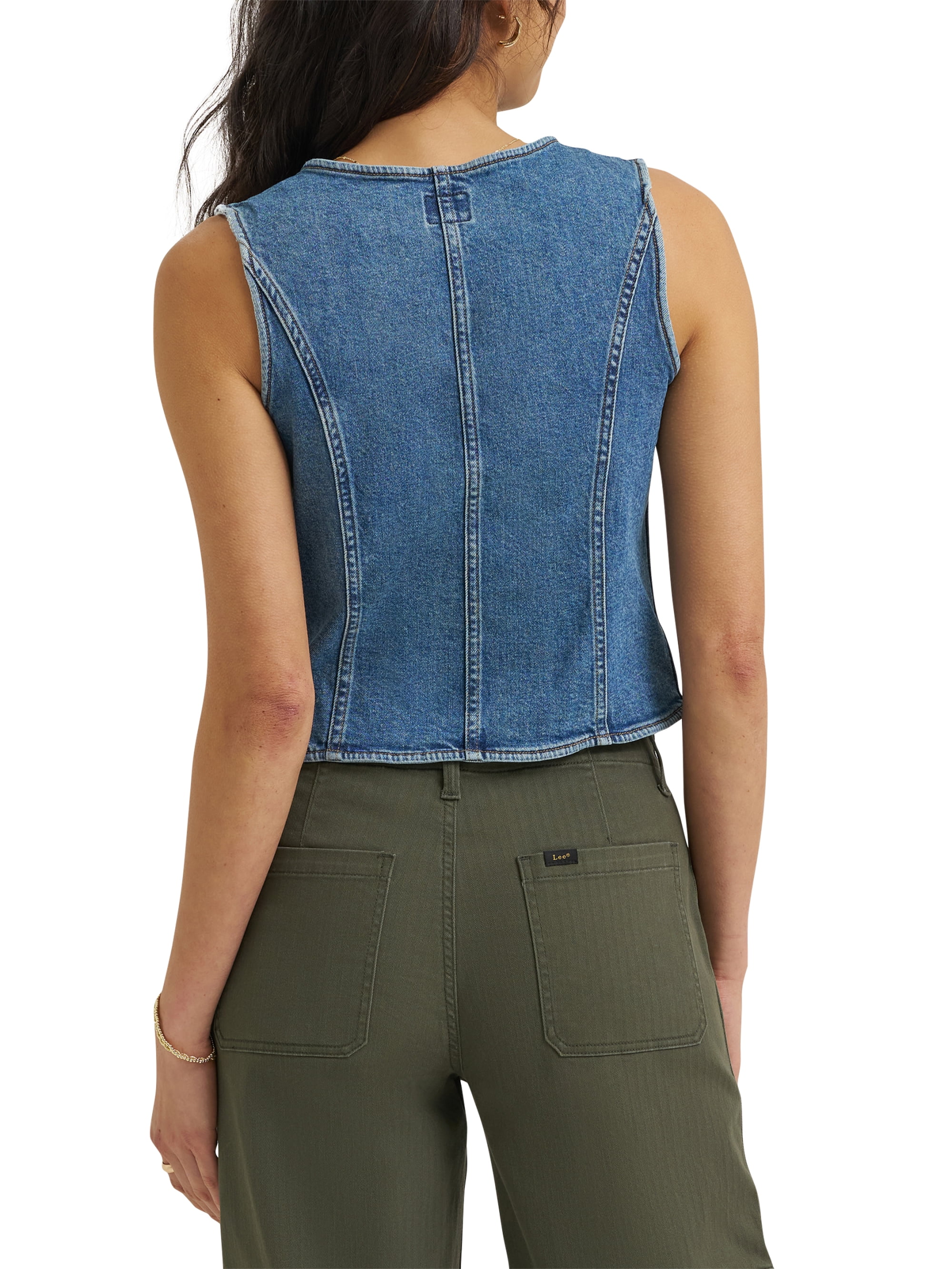 Lee® Women's and Plus Fit Denim Vest
