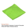thumbnail image 4 of Unique Bargains Poufs à Trous de Maïs en Tissu Canevas, 2 Pcs (Vert), 4 of 5