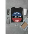 thumbnail image 5 of Election 2024 Nikki Haley Patriotic Vintage Sunset 2024 Mens T Shirt, 5 of 5