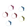 thumbnail image 4 of Glowing Hair Hoops New Year Party Headbands Plastic Led Lights 18x12cm Create Atmosphere 6Pack, 4 of 5