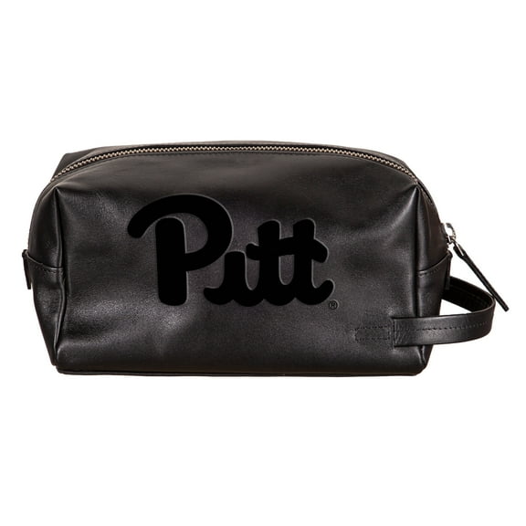 Pitt Panthers Hybrid Leather Lined Dopp Toiletry Bag