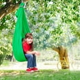 thumbnail image 1 of Hamac columpio de terapia infantil Hamas suave mecedora colgante Cuddle Pod 100 x 280 cm tela columpio colgante interior y exterior ni?os-(verde) ZefeiWu 1327533467308, 1 of 1