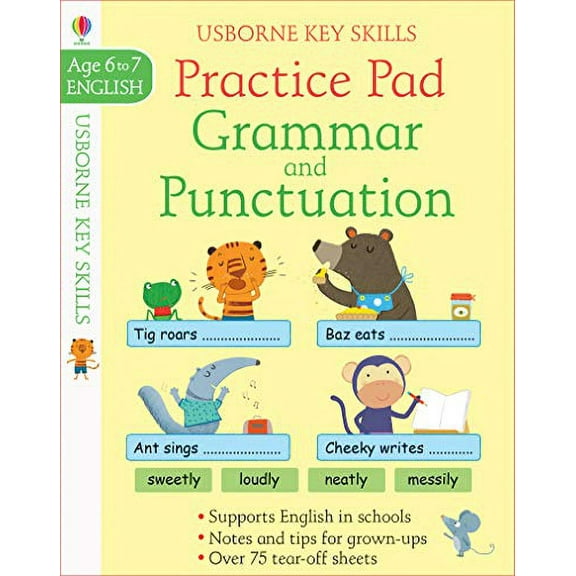 GRAMMAR  PUNCTUATION PRACTICE PAD 6-7