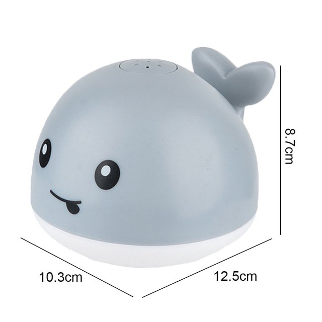 Juguete recargable para piscina de bebé para niños pequeños, niños y niñas (gris 500 mAh) Likrtyny Para estrenar