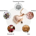 thumbnail image 6 of Crystal Cremation Jewelry for Ashes - Forever in My Heart Urn Pendant Necklace for Ashes Cremation Jewelry for Ashes Funeral Keepsake for Grandma Grandpa Mom Dad Papa Nana Brother Sister, 6 of 7