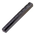 thumbnail image 3 of Sillín Ranurado Plástico Negro de La Tuerca para 8 Piezas Del Ukulele de La Guitarra de La Secuencia, 3 of 7