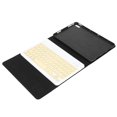 thumbnail image 3 of Keyboard, Waterproof and Dustproof PC Keyboard with TPU Silicone Soft Shell for Worker for Computer Pink Square Keycap+Leather Protective Sleeve,Black Square, 3 of 7