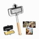 thumbnail image 4 of Double-Sided Sandwich Toaster Pan for Hot Dogs, Cheese Melting, and Camping Use, 4 of 5
