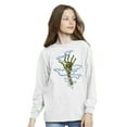 thumbnail image 3 of Awkward Styles Halloween Youth Sweatshirt Mummy Hand Crewneck Tee for Kids, 3 of 5
