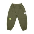 thumbnail image 4 of Gibobby Boys Joggers Youth Quick Dry Athletic Pants Lightweight Hiking Jogger Pants with Pockets(Green,4-5 Years), 4 of 4