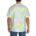 thumbnail image 3 of Kdxio Men's Hawaiian Shirt for Men Short Sleeve Shirt Color Rabbit Summer Casual Holiday Beach Button Down T-Shirts, 3 of 7