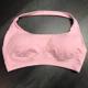 thumbnail image 1 of Sujetador deportivo de impacto para mujer, sostén Halter sin costuras con espalda abierta, Top de Yoga, sujetador de soporte medio, Top corto de gimnasio, ropa deportiva acolchada, 1 of 4