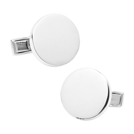 Men's Ravi Ratan Infinity Edge Round Cufflinks