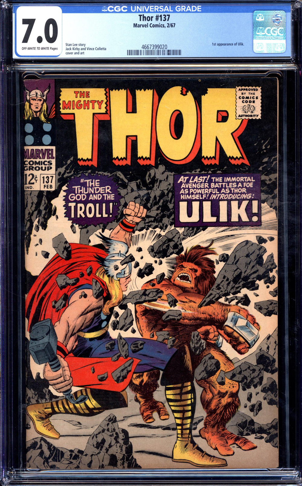 Cover of Thor #137