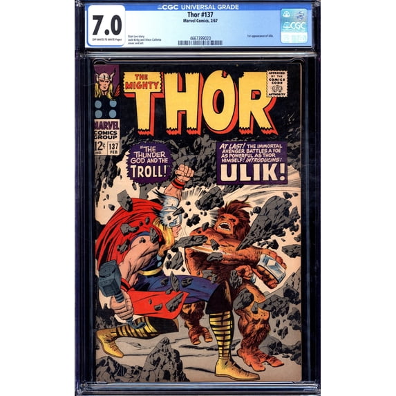 Thor #137 - CGC 7 Comic Book