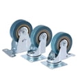 thumbnail image 3 of 4pcs/set 2 Inch Heavy Duty Casters Load 50kg Lockable Bearing Caster Wheels With Brakes Swivel Casters For Furniture Workbench ,Reliable, 3 of 6