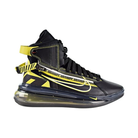 Nike Air Max 720 Saturn All Star Qs Mens Shoes Black-Dynamic Yellow bv7786-001