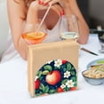 thumbnail image 3 of Yayeee Napkin Holder for Table Set of 2 Kitchen Paper Tissue Organization, Blue Apple Pattern, 3 of 8