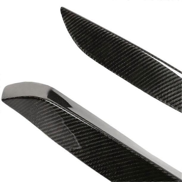 1pair Real Carbon Fiber Front Bumper Side Splitter for BMW M3 F80 F82 M4 F83 2015-2018 Canards Wingl