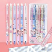1pcs Kawaii Bunny&Girls Cartoon Erasable Gel Pen School Office Supply Stationery Cute Gel Pens Gift Prizes Erasable Pen