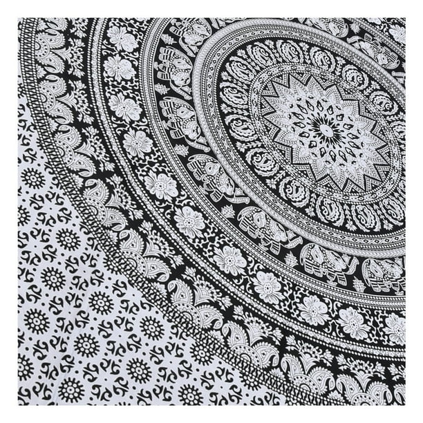 Jhc S Original Twin Black And White Hippie Elephant Mandala Tapestry College Dorm Bohemian Wall Hanging Indian Traditional Beach Throw Art Bedspread Tapestries Com - Black And White Indian Elephant Mandala Tapestry Wall Hanging Hippie Bedspread Jhc S Original Twin Black And White Hippie Elephant Mandala Tapestry College Dorm Bohemian Wall Hanging Indian Traditional Beach Throw Art Bedspread Tapestries Com - Black And White Indian Elephant Mandala Tapestry Wall Hanging Hippie Bedspread