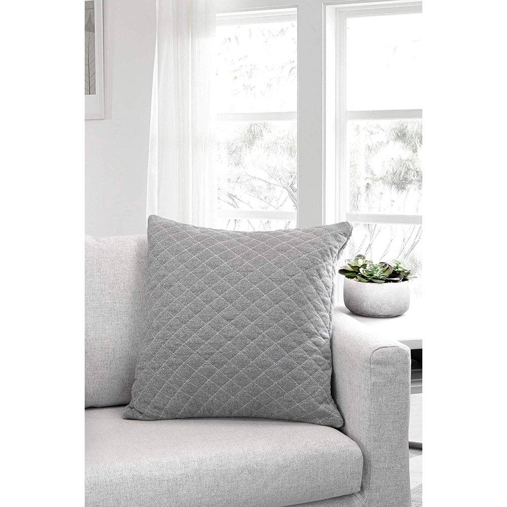Urban Loft by Westex Quilted Diamond Decorative Throw Pillow, 19 x 19