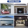 thumbnail image 7 of 10Ft/3M Universal Garage Door Rubber Threshold Strip, Weatherproof Seal Strip DIY Weather Stripping Replacement, Not Include Adhesive/Sealant (Black), 7 of 7