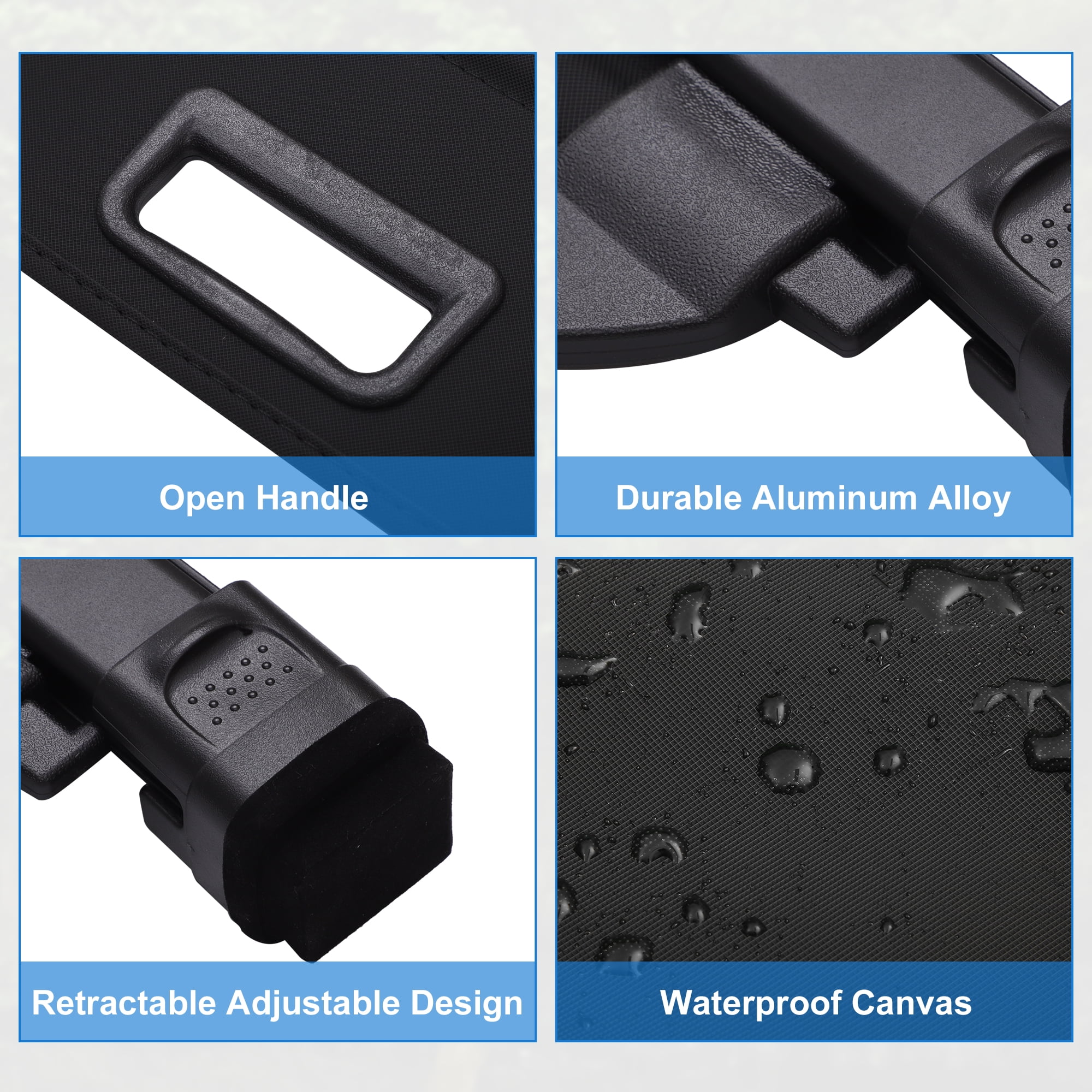 Unique Bargains Retractable Cargo Cover for Genesis GV70 2022-2023 Waterproof Shade