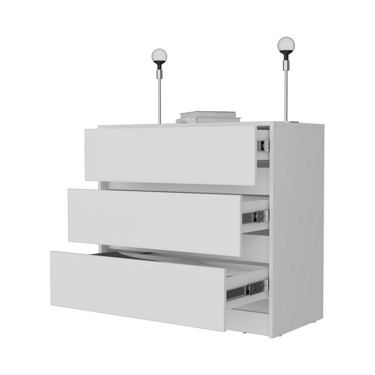 White dresser 2024 no handles