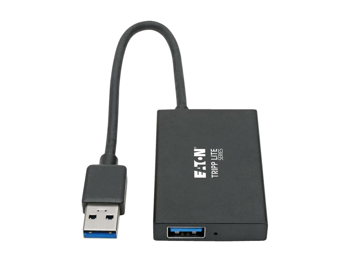 Tripp Lite USB 3.0 SuperSpeed Slim Hub 5Gbps 4 USB-A Ports Portable, Aluminum