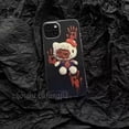 thumbnail image 4 of Funda de teléfono Hello Kitty para IPhone 11, 12, 13 Pro, XS, Max, XR, X, 7, 8Plus, carcasa de silicona suave transparente de Anime de dibujos animados oscuros, 4 of 4