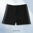 thumbnail image 3 of Boys Swimming Trunks with Contrast Side Stripes Beach Shorts Bathing Suit Boy for Teen Boys 11-12 Years, 3 of 3
